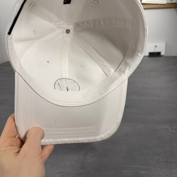 Pukka GolfDC Academy Hat Mens White Adjustable Golf Baseball Cap Embroidered - Picture 7 of 7